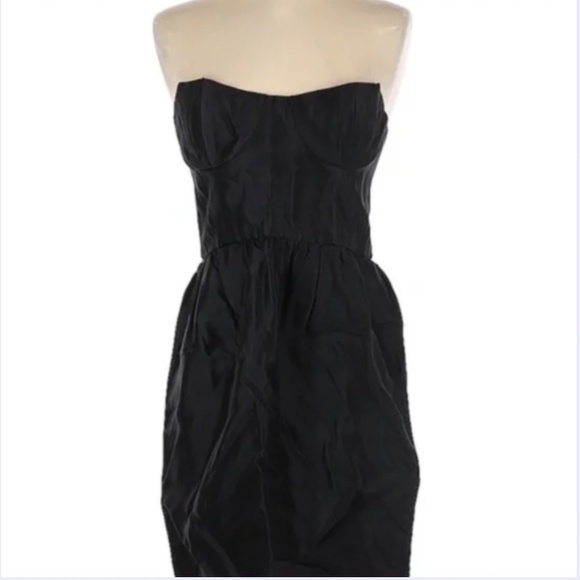Jill Stuart Dresses & Skirts - Jill Stuart Silk/Wool Blend Strapless Mini Dress 6 RARE